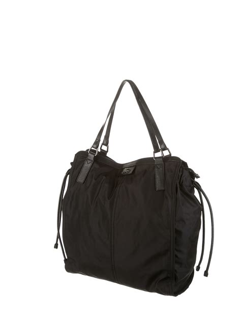 burberry nylon buckleigh packable tote black|BURBERRY Nylon Buckleigh Packable Tote Black.